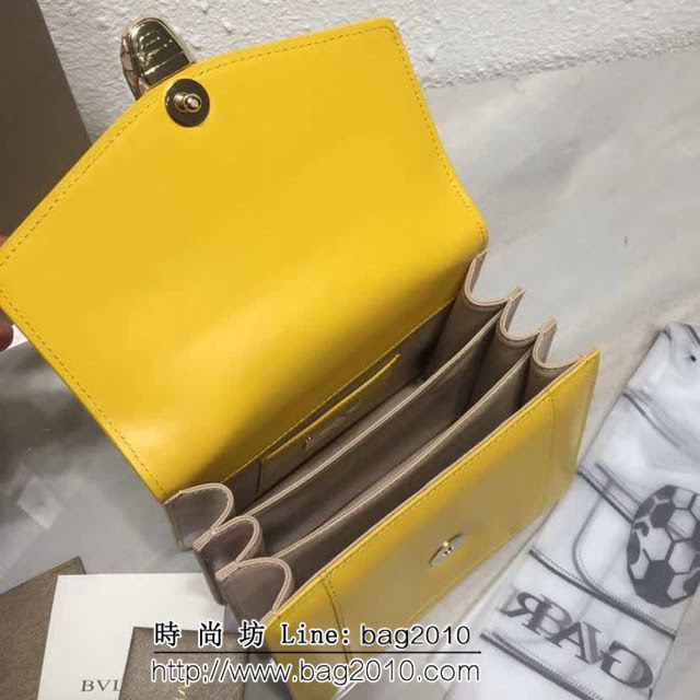 BVLGARI寶格麗 全球限量款 新琺瑯Serpenti三層蛇頭包 可手提肩背 38329 FYD1362